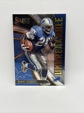 2020 Panini Select - Unbreakable Silver Prizm #U4 Barry Sanders