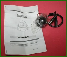 Digital Color 380 TVL 185° Lens Dome Security Camera MODEL BD1-300-QH 