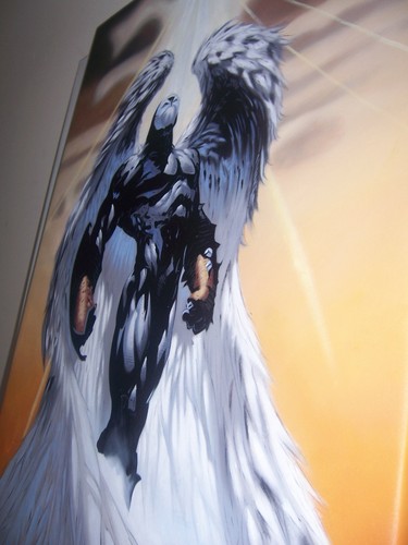 Pintura al óleo Spawn Wings of Redemption 40x28 pulgadas NO una impresión o póster toma de fuerza - Imagen 4 de 11