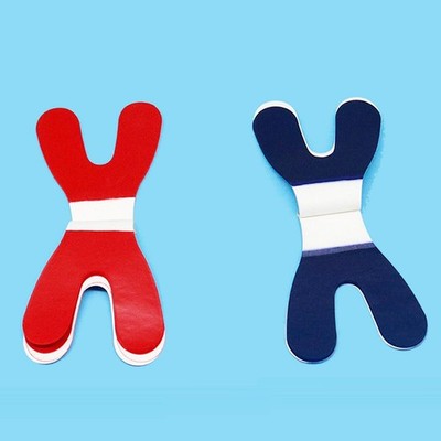 Dental Double Sided Full Mouth Articulating Paper Horseshoe hydrophilic Blue/Red