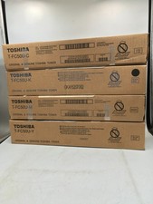 Genuine Set Of 4 Toshiba T-FC50U Toners 2M,Y,...