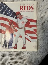 Vintage 1990 Cincinnati Reds Official Yearbook/Program