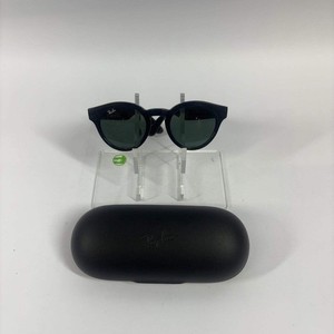 (新品) Ray-Ban Stories ストーリーズ　サングラス　ROUND Ray-Ban Stories Round Smart Glasses - Black Frames with Green
