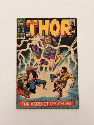 Marvel Comics Group   The Mighty Thor #129   The Verdict of Zeus (VG/FN)