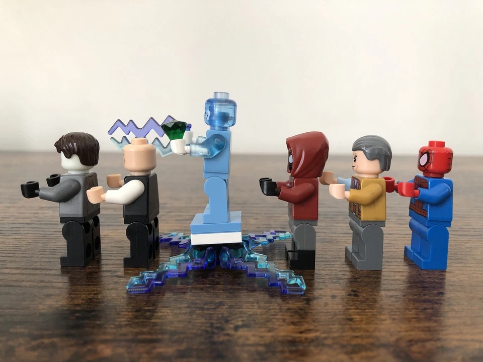 Lego Superhéroes Lote de 5 Minifiguras Marvel. Grandmaster, Spider-man, Xavier Foto 3 de 4