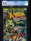 August 1975 Marvel Comic Book X-Men #94 Graded CGC 7.5