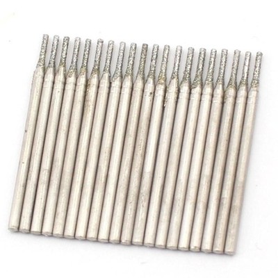 JINGLING 1mm Diamond Hole Saw Cylindrical Head Grinding Drill Solid Bits Lapi...