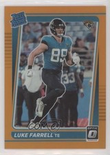 2021 Panini Donruss Optic Rated Rookie Orange Prizm /199 Luke Farrell #287 0v33