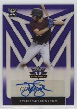 2020 Leaf Valiant Purple Prismatic 2/25 Tyler Soderstrom #BA-TS1 Auto uk2