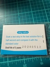 80 strips of pH 1-14 Special Indicator Paper test Lab Water Soil  sale 