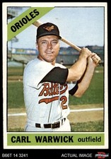 1966 Topps #247 Carl Warwick Orioles 4 - VG/EX