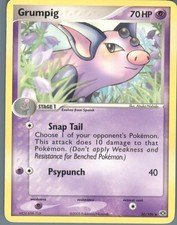 Grumpig 30/106 Uncommon Emerald Pokemon Lightly Played on eBay