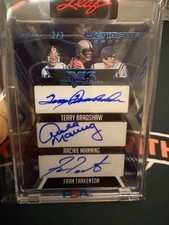 🏆 2024 Leaf Ultimate Sports Triple Auto Bradshaw Manning Tarkenton 2/3