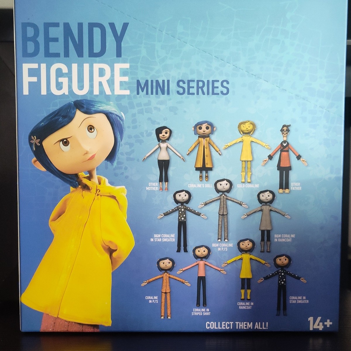 Coraline Bendy Figure Neca Mini Series | eBay
