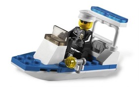[LEGO] LEGO City Police Boat 30-Piece Construction Toy #30002 [Parallel Import]