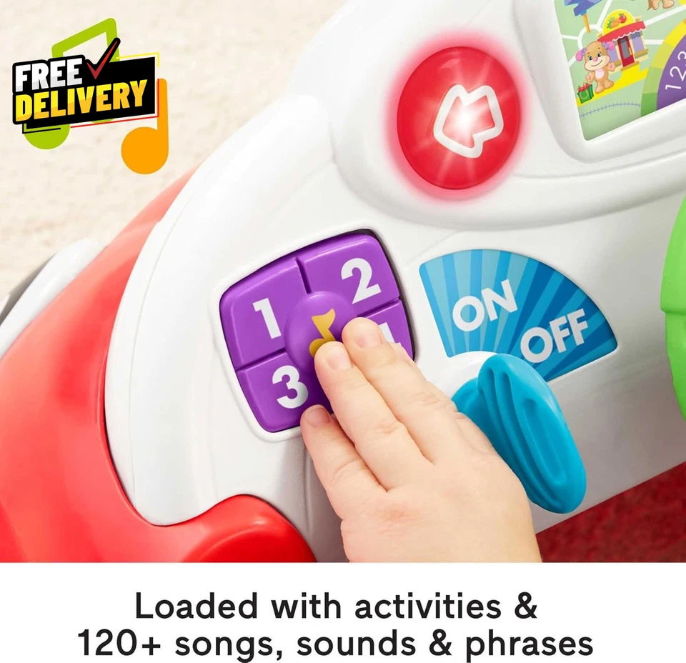 Centro de juego interactivo Laugh & Learn Crawl around Car rojo con etapas inteligentes L.. Foto 4 de 4