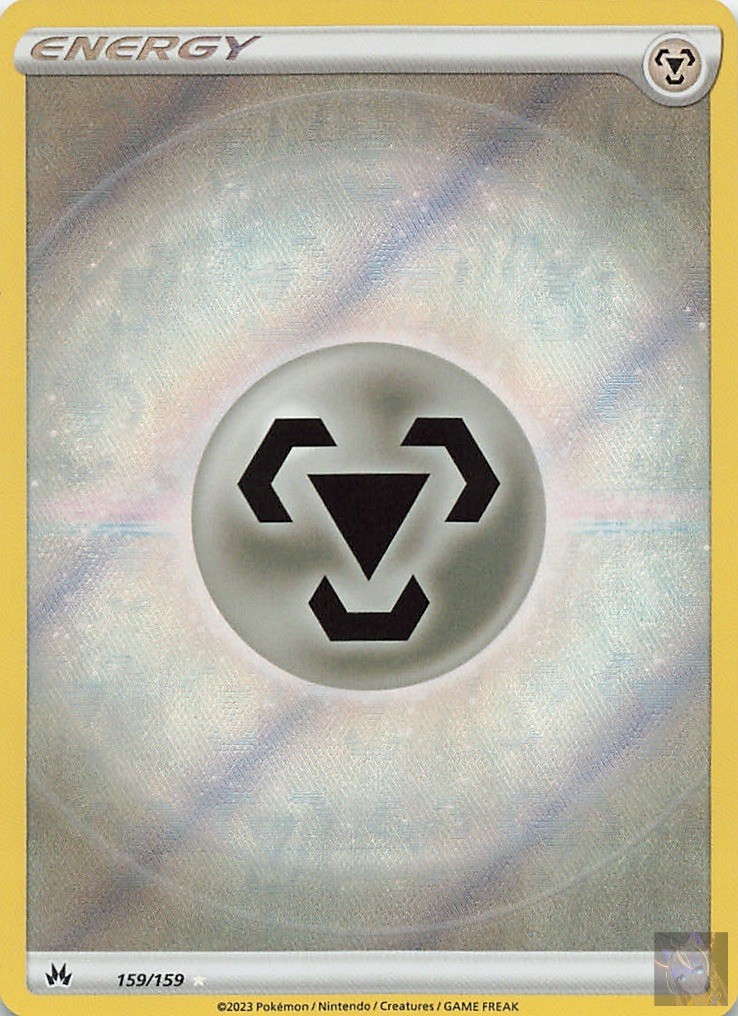 Metal Energy (Textured 159/159 Crown Zenith Pokemon Lightly Played