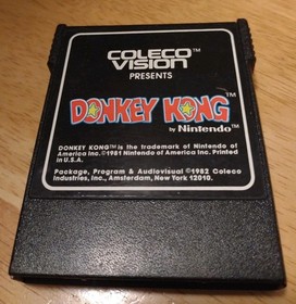 Lot of 5 ColecoVision Game Cartridges Mixed Titles 1982