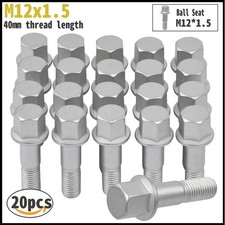 Radschraube M12x1,5 SW17 Radbolzen Kugelbund für Mercedes-Benz W124 190 W201 X20