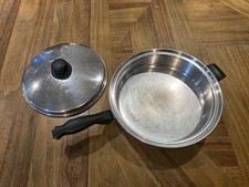 Cutco 5 Ply Aluminum Core Skillet Frying Lid 11.5" Inner Pan Wear Retail $600