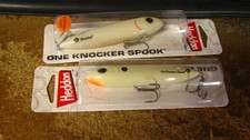 Heddon 1 knocker spooks, 2 ct, 1 color, 2 styles, free shipping