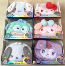 Sanrio mirror pouch set of 6 Cinnamonroll, Hello Kitty, My Melody Used