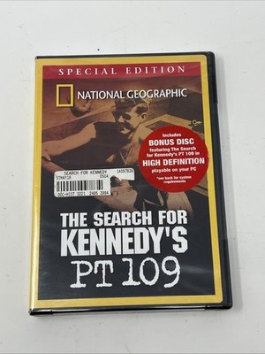 National Geographic - The Search For Kennedy's PT-109 (Special Edition) DVD NEW!