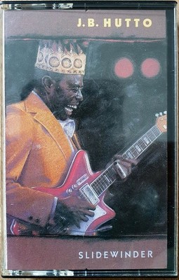 J. B. HUTTO ~ SLIDEWINDER 1990 US REISSUE Delmark ~ DC-636 Clear Shell  RaRe! 