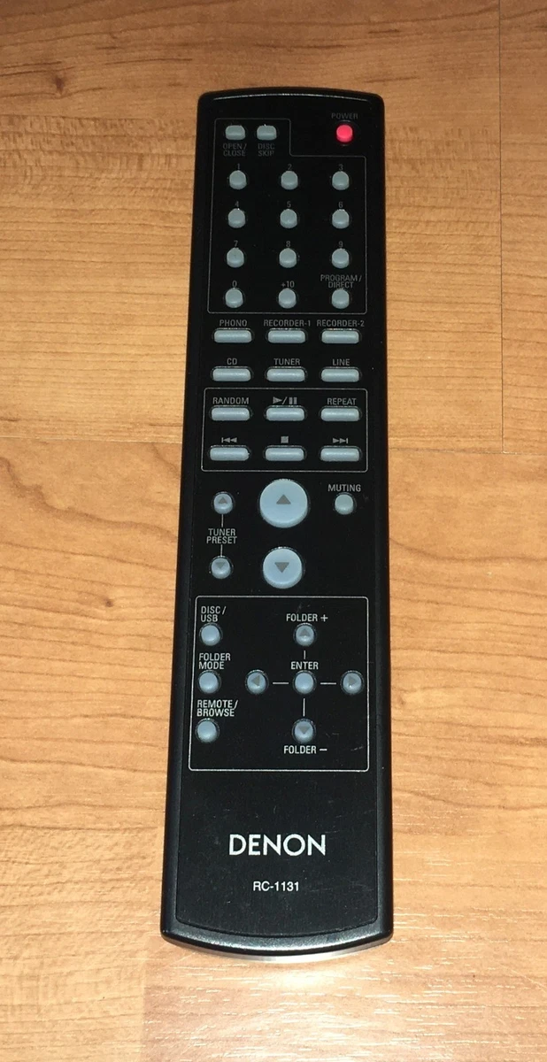 Original DENON RC-1131 Fernbedienung, getestet und funktioniert, TOP ZUSTAND