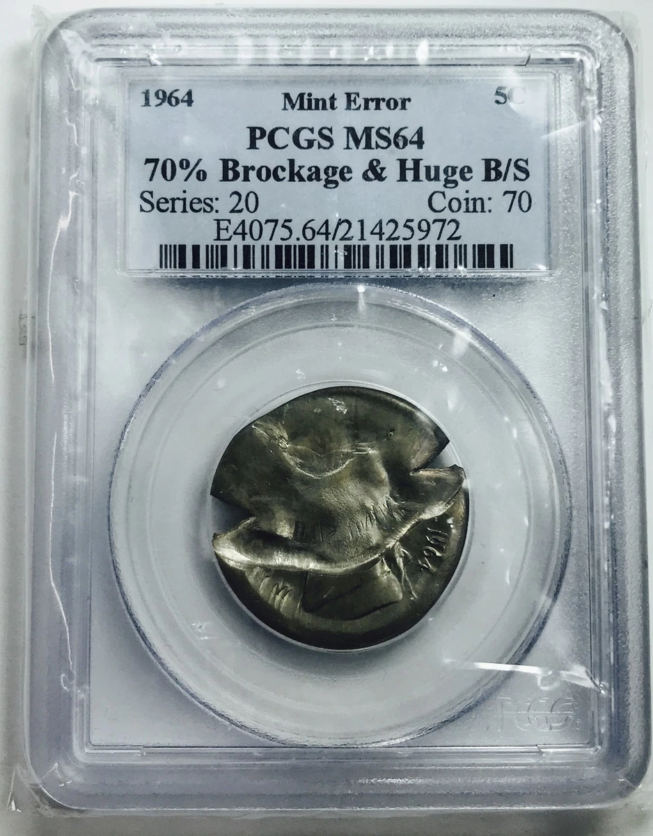 MS 64 Graded 1964 US Jefferson Nickels (1938-Now) for sale | eBay