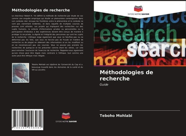 Teboho Mohlabi | MéThodologies De Recherche | Taschenbuch | FranzöSisch (2021)-image