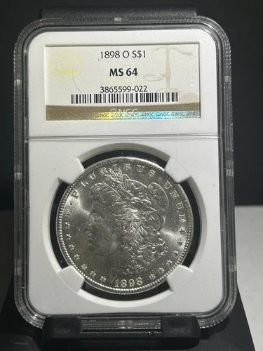 1898 O Morgan Silver Dollar NGC MS64!