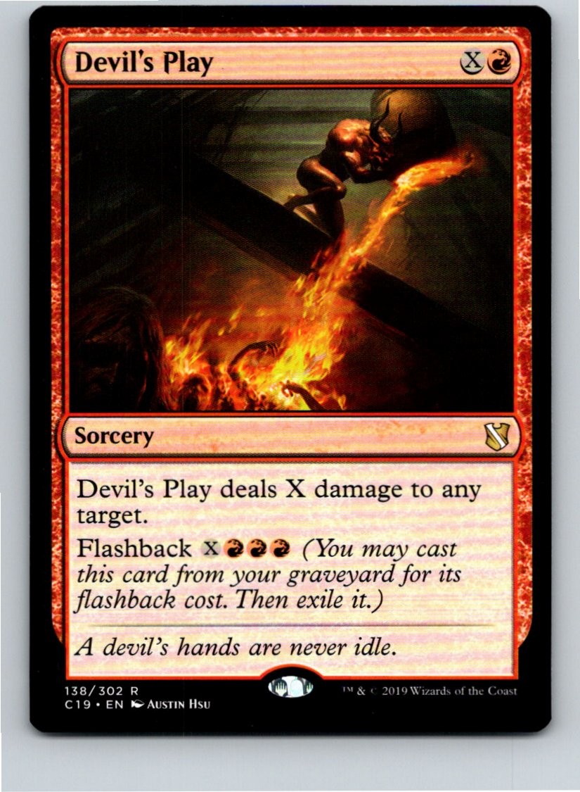 Magic the Gathering Devil's Play Commander 2019 MTG Free Shipping!