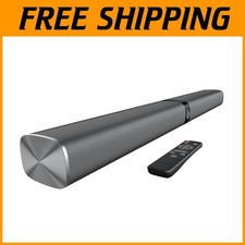 Space-Saving 80W Soundbar with Multiple Placements