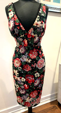 Dolce and Gabbana D&G Garden Brocade floral bodycon Dress IT46 UK12-14 US10EU38