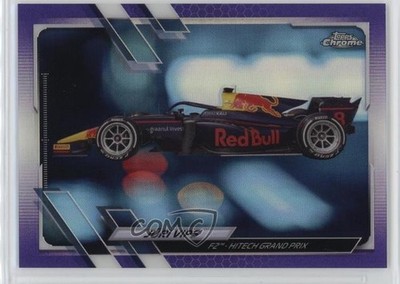 2021 Topps Chrome Formula 1 F2 Cars Purple Refractor 296/399 Juri Vips Jüri 0g3o
