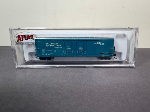 Tren escala N Atlas 31261 Evans DPD vagón de caja madera contrachapada Multnomah USLX 13027 | Condition: New