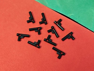 Konvolut 10 Lego schwarze Pistolen - 60849 - Top Zustand - echtes Lego