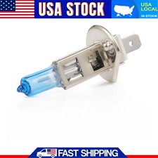 2x H1 55w 6000k White Xenon Hid Halogen Light Headlight Bulbs High Low Low Beam