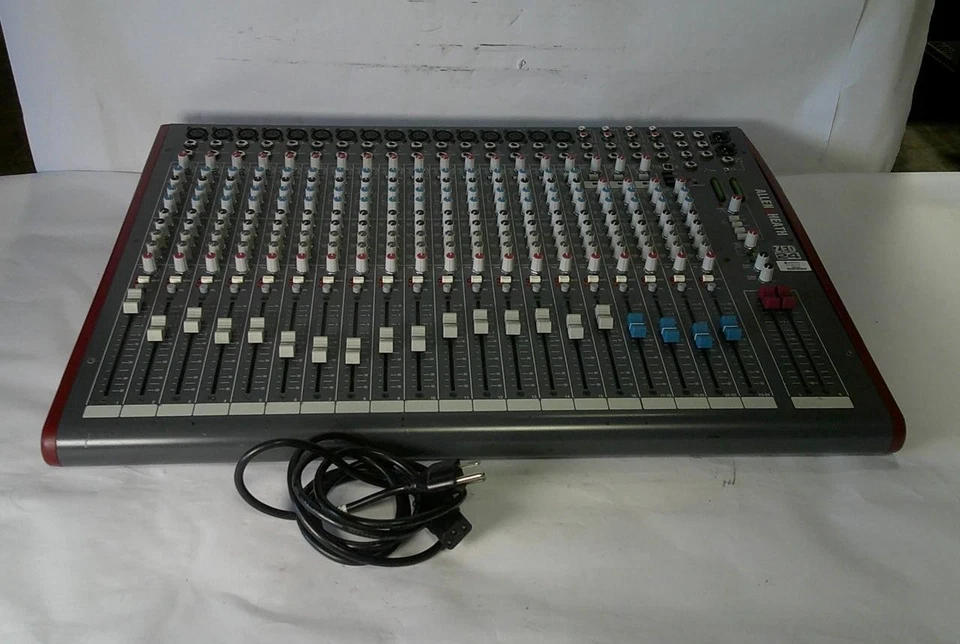 Allen & Heath ZED-24 24 Channel Analog Mixer Console w/ Gator Case (B2456) - Image 3 of 4