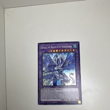 Konami Trishula Dragon of Icy Imprisonment Fusion Effect 1st Edition Holo Secre…