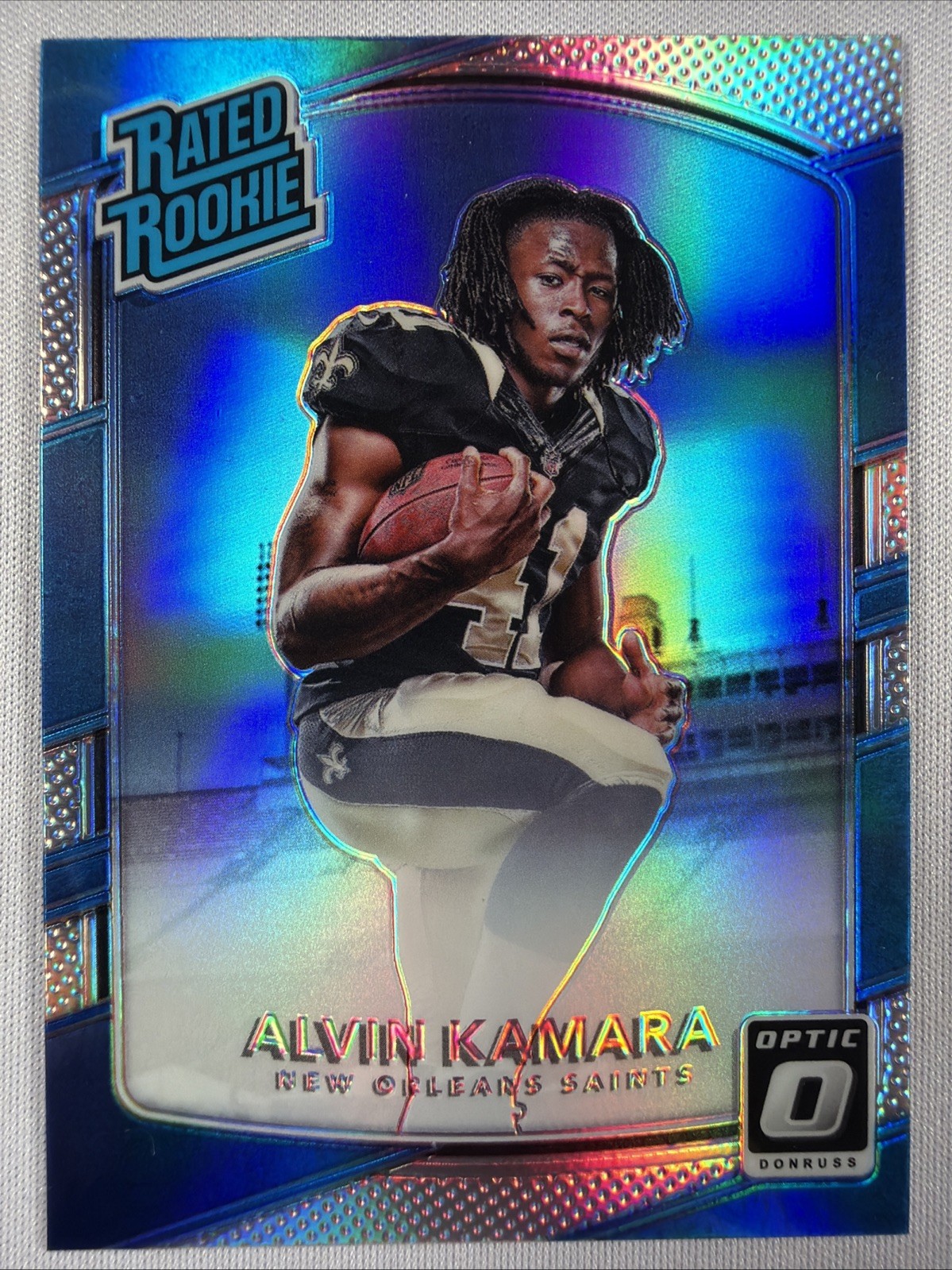 Alvin Kamara Panini Donruss Optic #199 Holo