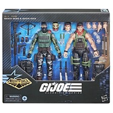 G.I. Joe Classified Night Force Beach Head And Quick Kick Walmart Exclusive