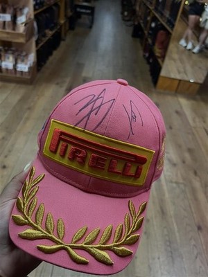 Signed Pirelli Podium Cap F1 - Franco Colapinto and Pierre Gasly