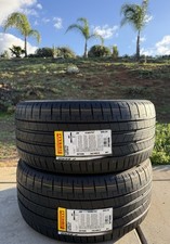 Set Of Two Brand New 25540r19 96y Pirelli P Zero Pz4 Sport Tires 2554019