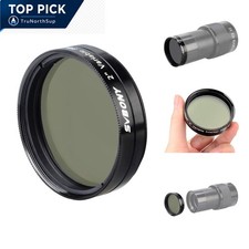 SV128 2 Inch Moon Filter Variable Polarizing Telescope Filter Optical Glass f...