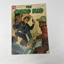 The Cisco Kid 13 Dell Comics FR/GD Golden Age Comic MISSING CENTERFOLD