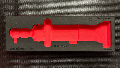 SNAP ON Tools USA RED Foam Tray for CTR861A Power 3/8 Drive Electric Ratchet NEW
