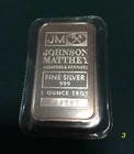 Silver Bar ● 1 Troy oz ●  JOHSON MATTHEY ●  .999 fine ● EOM Sealed