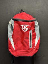 Louisville Slugger Baseball/Softball Genuine Bat Bag Backpack Bright Red 